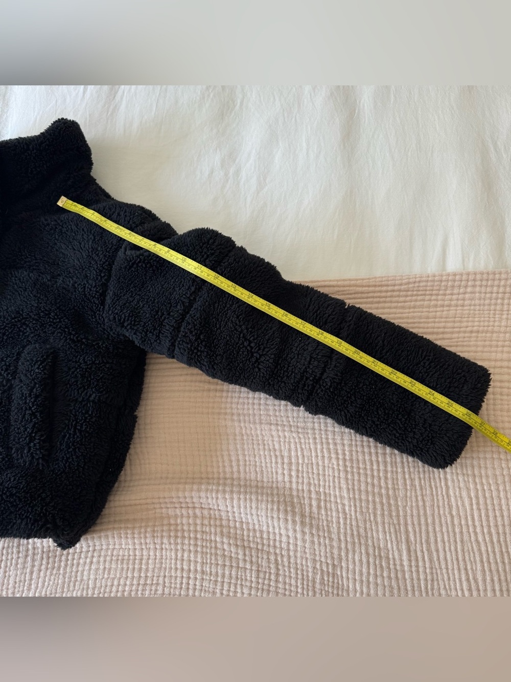 ALO Yoga Black Sherpa Cropped Jacket - Picture 10 of 10